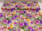 Preview: Patchworkstoff Clothworks Flowershop Rosen in lila Baumwolle